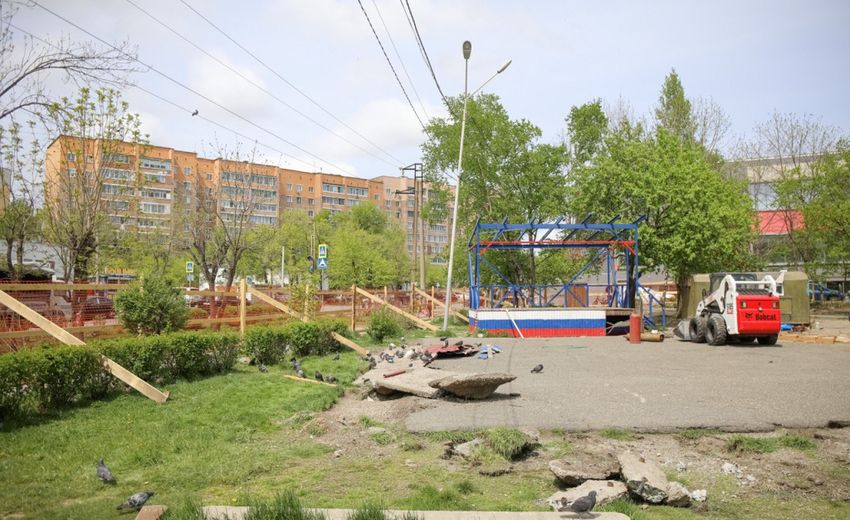 Сквер в Приморье благоустроят по нацпроекту