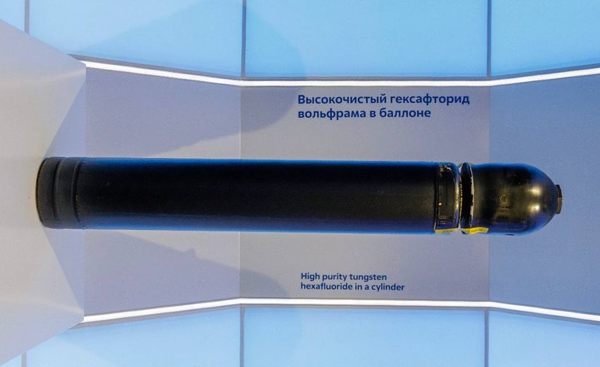 Российские ученые разработали технологию изготовления особо чистого гексафторида вольфрама