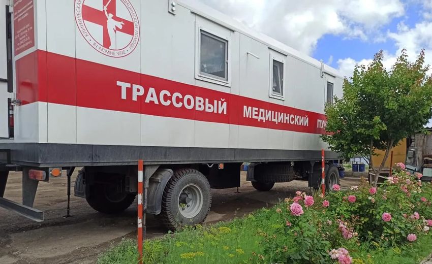 Трассовые медпункты Волгоградской области помогли почти 400 людям