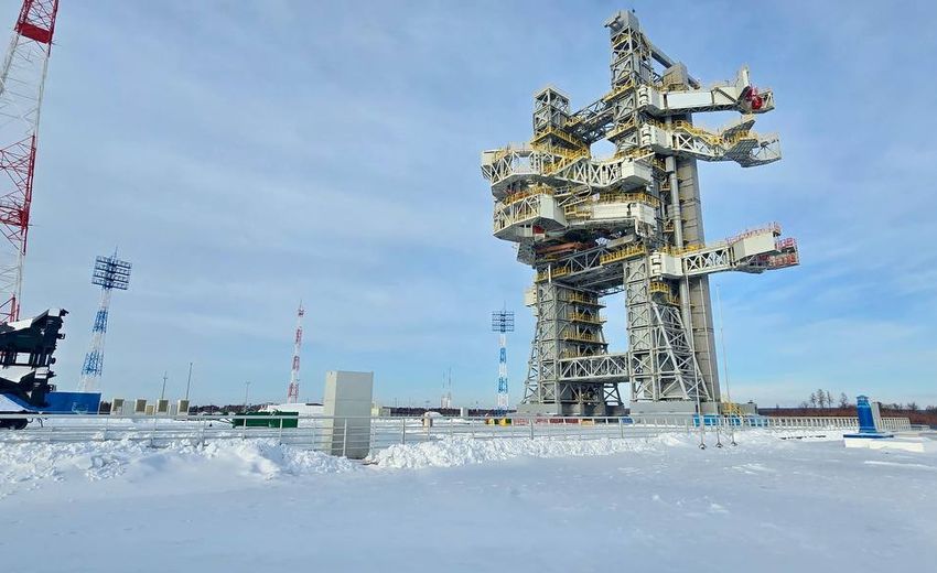 Стартовый стол для ракет-носителей «Ангара» построили на космодроме «Восточный»