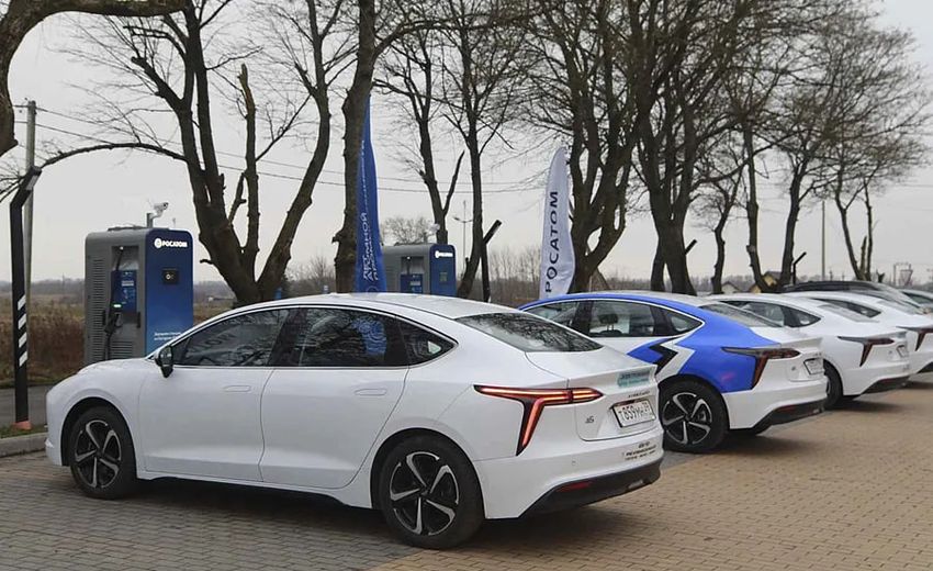 В Калининградской области запустили электрозарядный комплекс