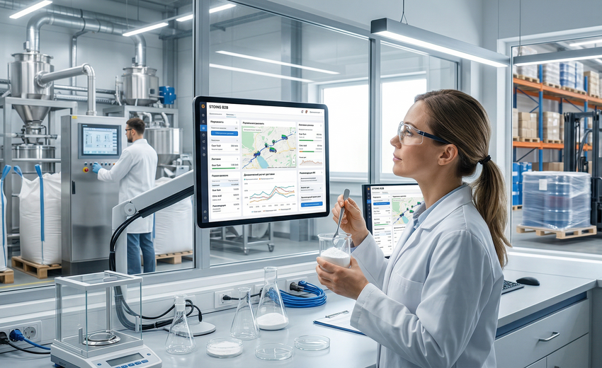 Цифровой триумф в консервативной отрасли: как первая в России автоматизированная B2B-платформа STOING изменила рынок пищевых ингредиентов