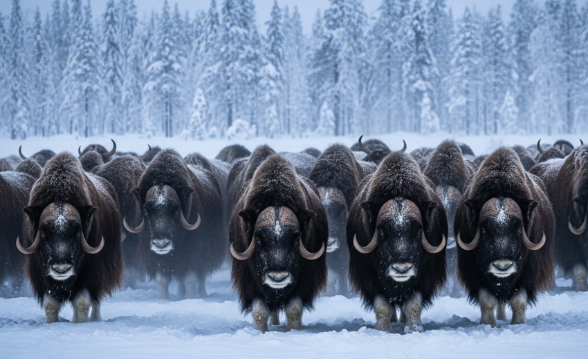 В Пермский зоопарк передадут ямальских овцебыков