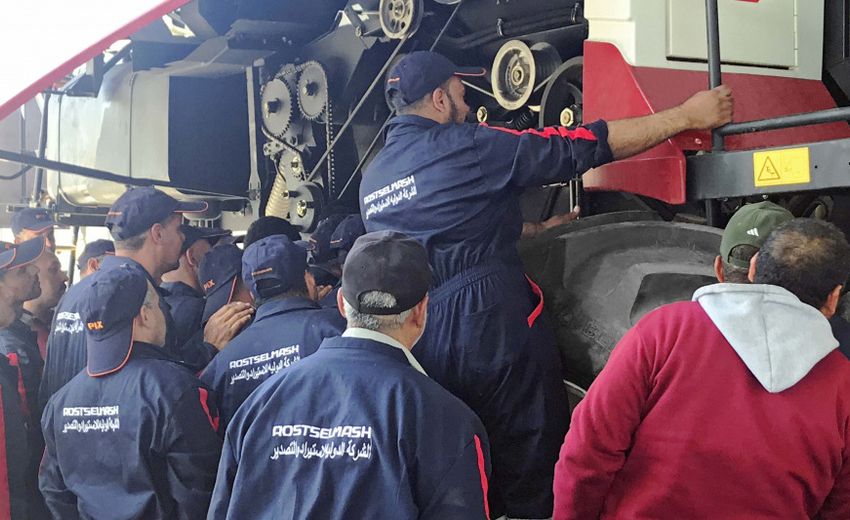 Ростсельмаш экспортировал в Египет 16 комбайнов