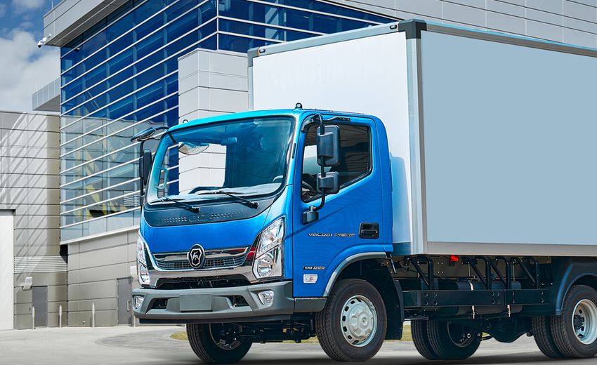 GAZ has launched serial production of a new cabover truck